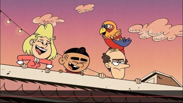 the loud house la familia loud se queda con los casagrande en Great Lakes City c