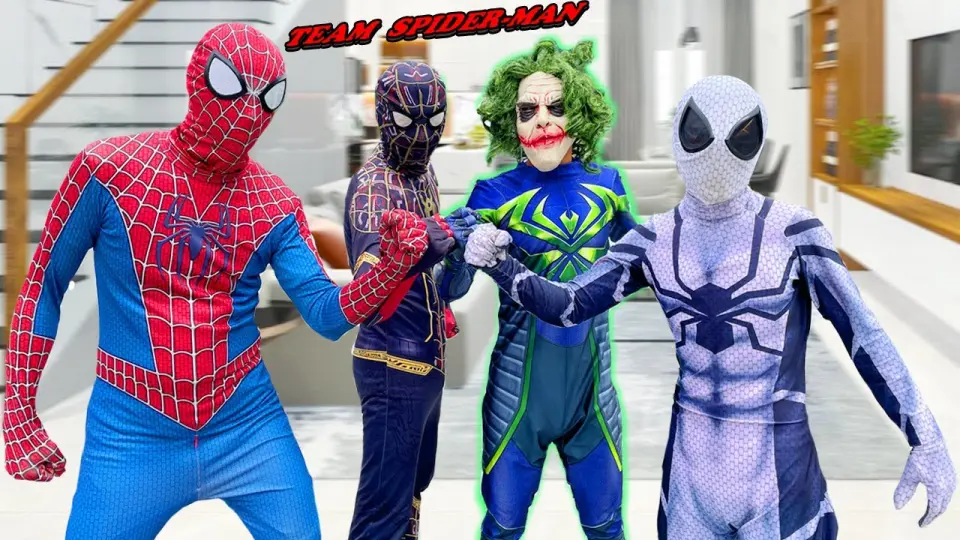 TEAM SPIDER MAN vs BAD GUY TEAM | VENOM - How To Becomes GOOD-HERO ? (Live  Action) - Fun BigGreen TV - Bilibili