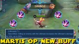 MARTIS ULT TRUE DAMAGE BUFFED BY UP TO 30% | IS HE BACK IN THE META? ADVANCED SERVER UPDATE | MLBB