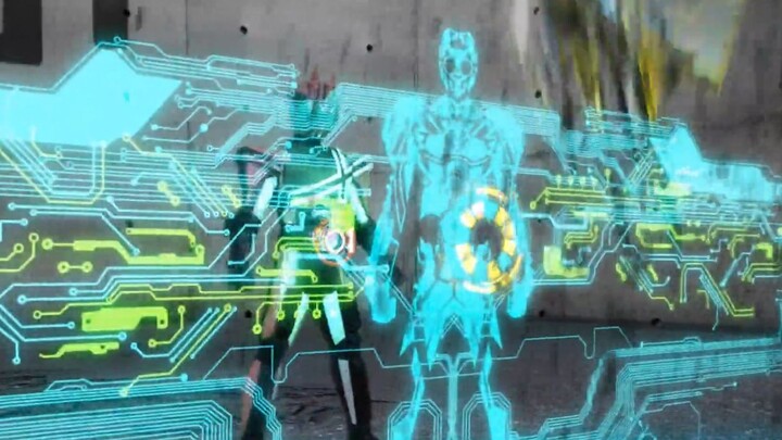 [Special Effect Transformation] Kamen Rider Decade Decade Transforms into Kamen Rider Zero-One 01 Ze