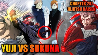 Chapter 247 JJK - Pedang Eksekusi, Death Painting & Manipulasi Darah Jadi Satu? Yuji Vs Sukuna!