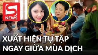 Quang Tèo và Thanh Bi xuất hiện trong nhóm 31 người tụ tập ở thẩm mỹ viện giữa dịch