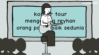 KONSER MENGENANG REYHAN YANG BAIK | ANIMASI LUCU - KARTUN LUCU | #ANIMASTRIP | @PENGKATALIS