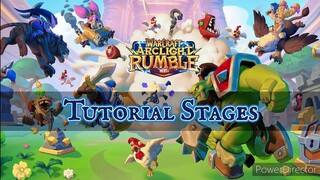 Warcraft Arclight Rumble Beta - Tutorial Stages