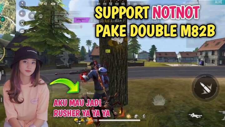 SUPPORT NOTNOT PAKE DOUBLE M82B || IOG BION FREEFIRE