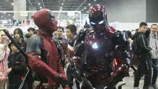 Bagaimana jika Deadpool asli memukul deadpool pencuri Armor Downey?