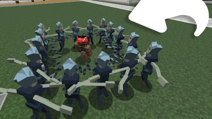 When a super-fast wind is added to the MC server (Player: Could it be that he's actually the server 