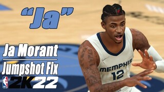 Ja Morant Jumpshot Fix NBA2K22