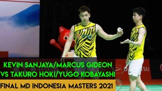 Kevin Sanjaya/Marcus Gideon vs Takuro Hoki/Yugo Kobayashi Final MD Indonesia Masters 2021