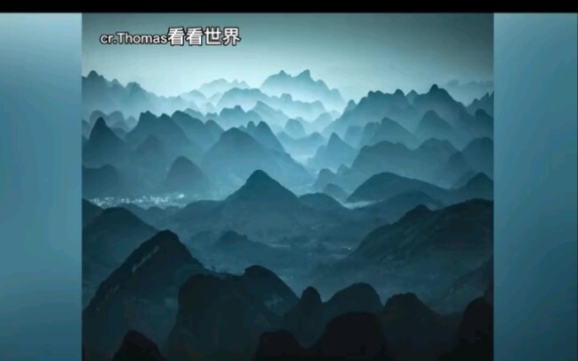 “So it turns out landscape paintings really do come from real life!”