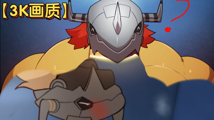 【Furry小动画】暴龙兽又在和黑暴玩淘气小游戏惹