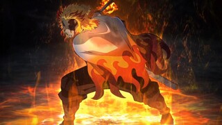 [Kimetsu no Yaiba -Bayangan Matahari]-"Dia menerangi sepanjang malam seperti matahari, tapi menghila