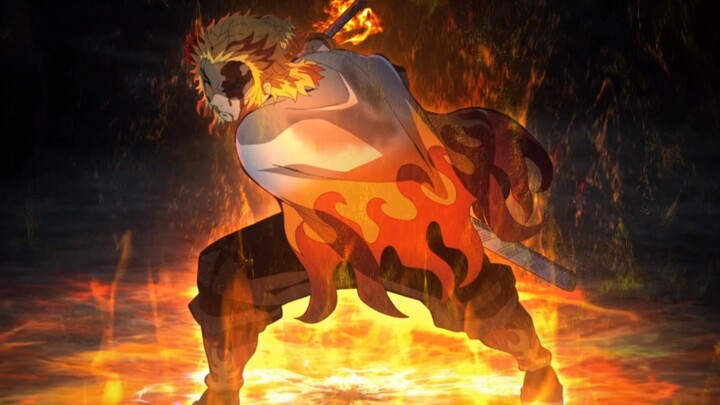 [Kimetsu no Yaiba -Bayangan Matahari]-"Dia menerangi sepanjang malam seperti matahari, tapi menghila