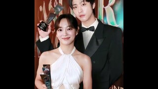 Kim Se Jeong and Ahn Hyo Seop faithfully reunited #kimsejeong #ahnhyoseop