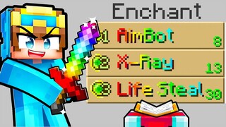 Minecraft But You Can Craft Any Enchant!