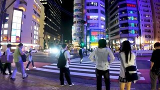 Tokyo Ikebukuro🐶Night Street💖4K Non-stop 1 hour