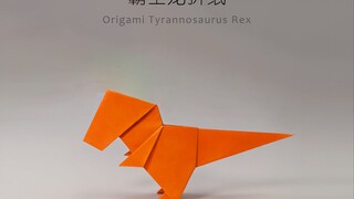 Fold a Tyrannosaurus Rex, and kids will look up to you!