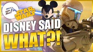 Disney DESTROYS EA Over Star Wars Games 🤣 Ubisoft Open World Star Wars Game