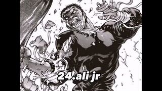 strongest 40 character in Baki universe