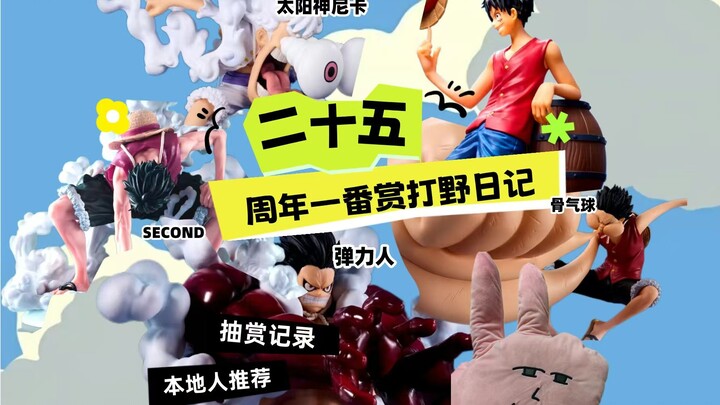 海贼王25周年 -- 这一番赏不好玩吗？这一番赏可太好玩了！！！