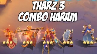 THARZ 3 PAKAI 5 HERO SAJA CUKUP BANTAI SEMUA ‼️COMBO MAGER MAGIC CHESS MOBILE LEGENDS