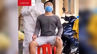 Đi test covid gặp ngay nyc kiểu 🥲 #videohaynhat