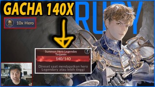🔥🔥GACHA TOTAL 140X UNTUK DAPATKAN LEGENDARY RUDY - SEVEN KNIGHTS 2