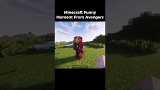 Minecraft Funny Moments From Avengers #minecraft #minecraftjokeshindi #funny