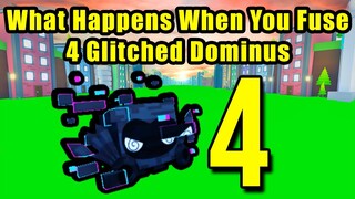 What Happens When You Fuse 4 Glitched Dominus in Pet Simulator X