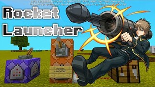 How to get a Rocket Launcher in Minecraft using Command Block