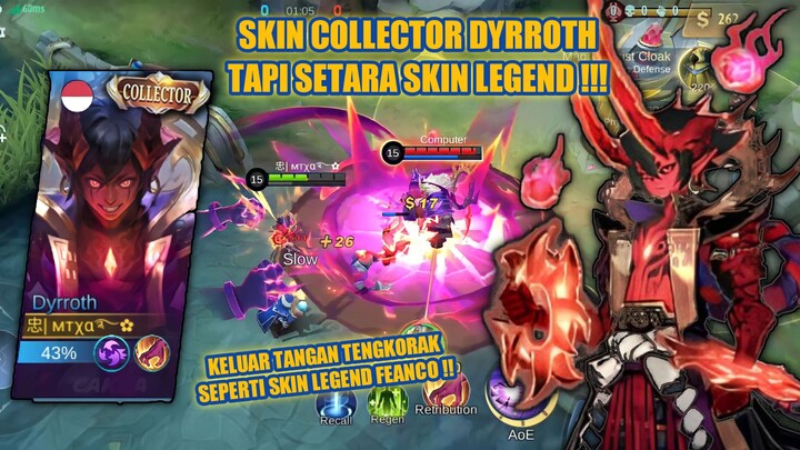 SKIN COLECCTOR DYROTH SETARA SKIN LEGEND FRANCO ??!!