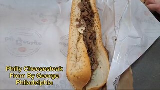 ASMR EATING Mango Pancake, Mango Smoothie, Philly Cheesesteak + Gum Chewing