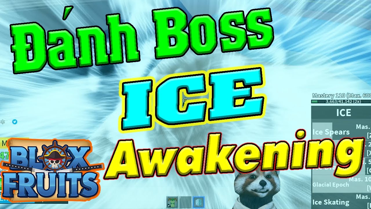 ice Awakened Showcase Blox Fruits and fragments costs 