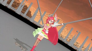 【MMDプリキュア】キュアフラミンゴでからくりピエロ