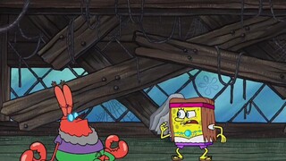 The Krabby Patty is bankrupt again. Mr. Krabs, who loves money like his life, actually treats money 