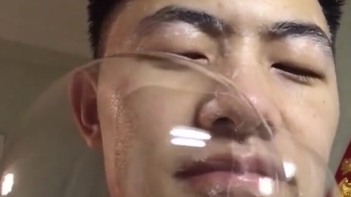 ฟองน้ำมูกใหญ่มาก