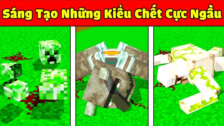 JAYGRAY SÁNG TẠO THÀNH CÔNG NHỮNG KIỂU CHẾT CỰC NGẦU TRONG MINECRAFT*MOD ĐỈNH NHẤT NĂM 2022 LÀ ĐÂY