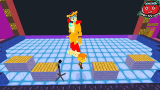 JACKVN EM BÉ 100 NGÀY TRỞ THÀNH GLAMROCK FREDDY TRONG MINECRAFT_TRỐN THOÁT FIVE