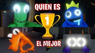 ¿Cual es el MEJOR? TEAM 🔵🟢🟠🟣 (Torneo) 🏆 Rainbow Friends ROBLOX