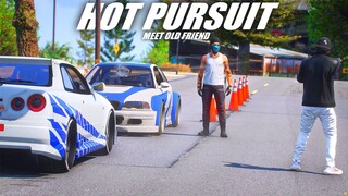 HOT PURSUIT ! PERTEMUAN TEMAN LAMA ! IDENTITAS TERBONGKAR !!! GTA 5 ROLEPLAY