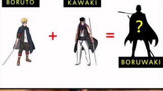 BORUTO X KAWAKI JADI SATU KARAKTER