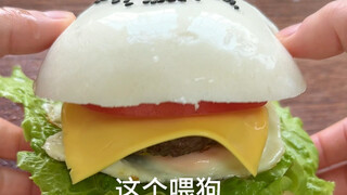 拉丝芝士牛肉饼，香嫩可口，轻松搞定中式汉堡