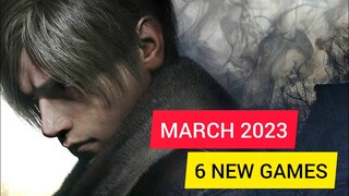 6 *NEW* Game Releases in March 2023 😍