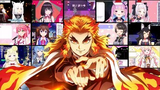 Hololive Sings Homura (炎) by LiSA - Demon Slayer: Kimetsu no Yaiba the Movie - Mugen Train Ending