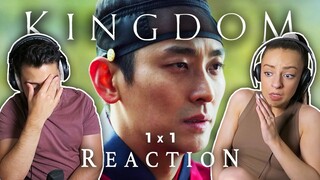 ZOMBIES! Kingdom Season 1 Episode 1 REACTION! | 1x1
