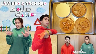 CrisDevilGamer và Mai Quỳnh Anh LÀM KẸO SQUID GAME | Tối nay ăn gì?