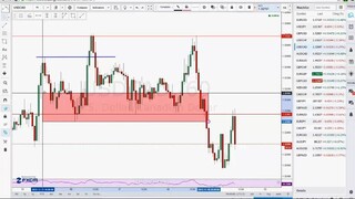 Forex Trading - How to trade Forex ( a weekly review of my strategy ) Advanced p