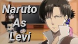 Amigos do naruto reagindo a Naruto as Levi