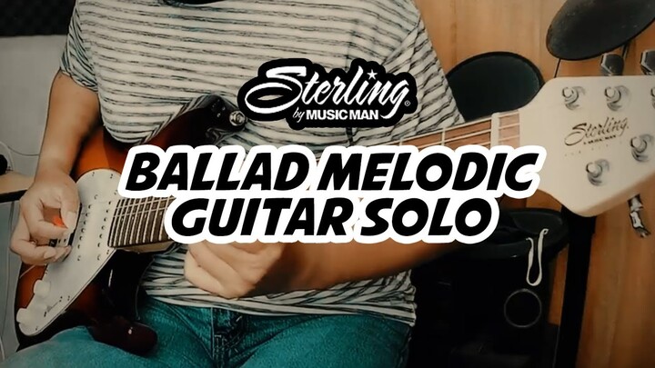 IMPROVISASI GITAR MELODI BALLAD DARI B MINOR DENGAN STERLING SILHOETTE (SILO 3)