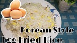 Korean Style Egg Fried Rice Recipe